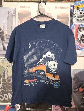 Santa Fe Burlington Railway Employee Appreciation Hanes Beefy Vintage Tee